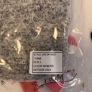 Nursing Nest Tunic - size Large